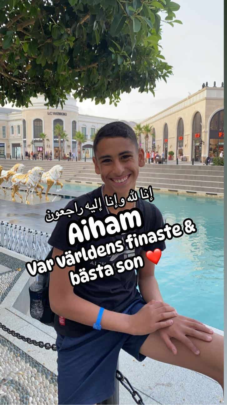 Aiham, 15, mördades i Uppsala Aiham, 15, mördades i Uppsala