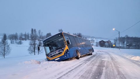 Buss av vägen