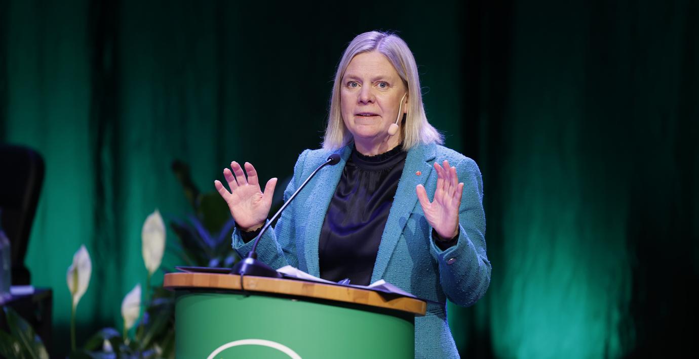 Magdalena Andersson: Fortsatt stram migration