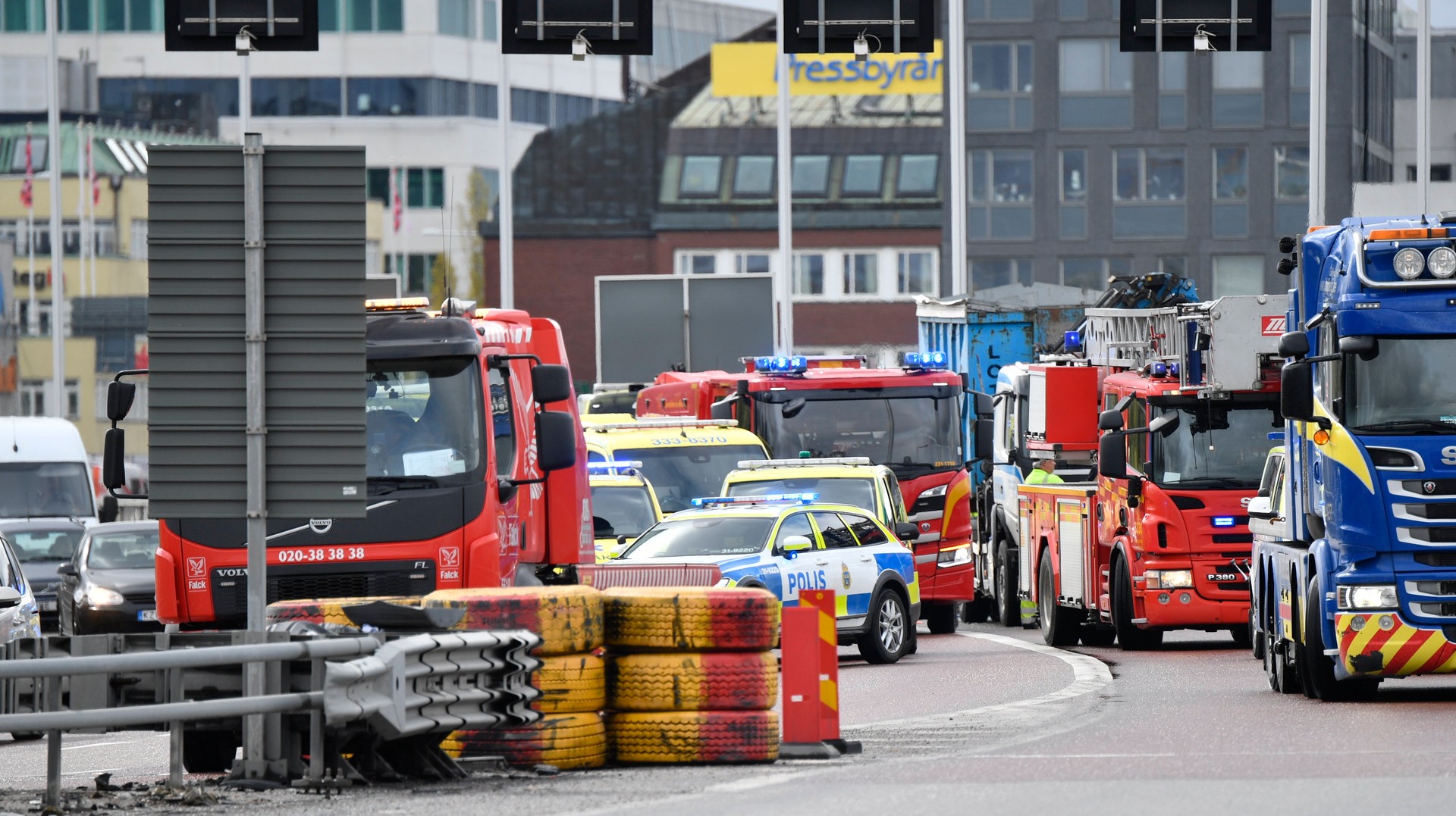 Olycka på Essingeleden