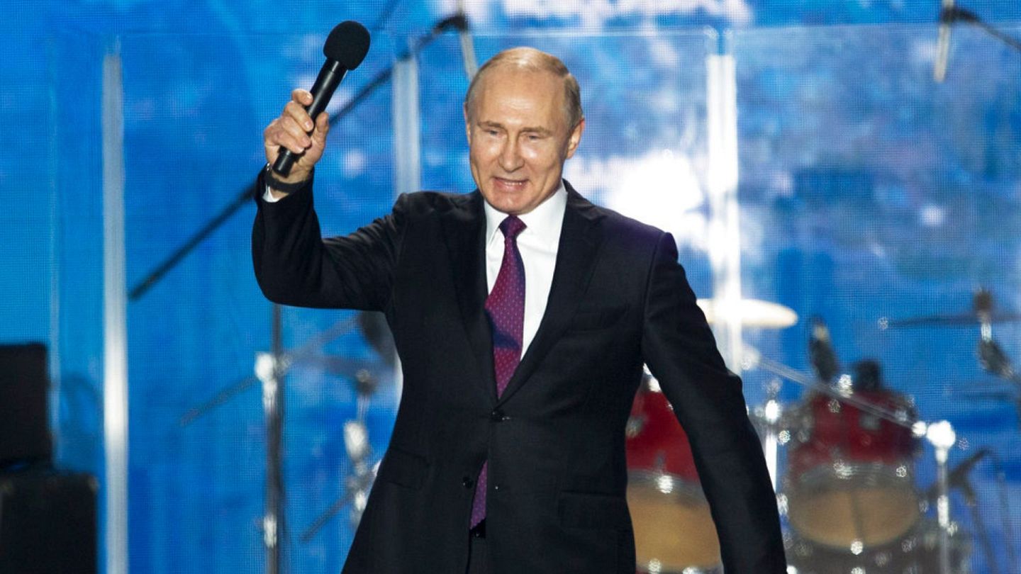 Putin startar rysk rival till Eurovision Putin startar rysk rival till Eurovision