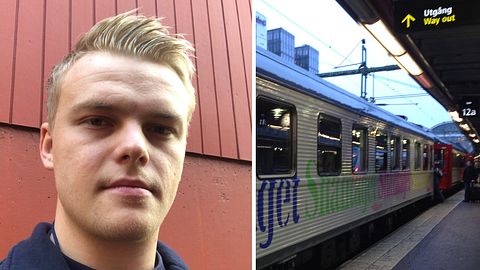 Tågstopp – i fem timmar