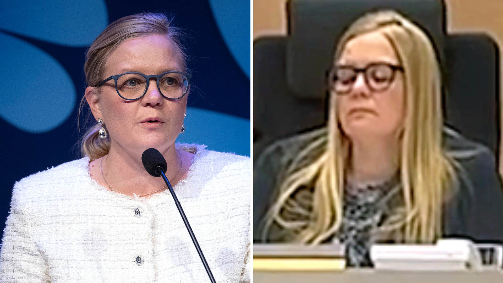 Talmannen slumrar till – mitt i debatten