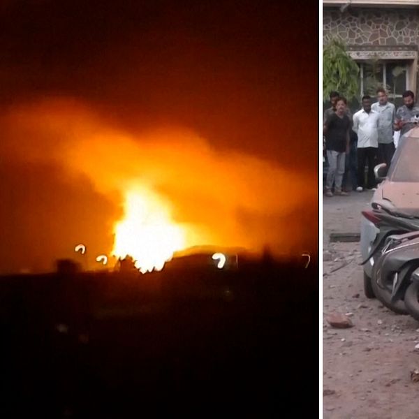 Vittne: Explosioner i Kashmir